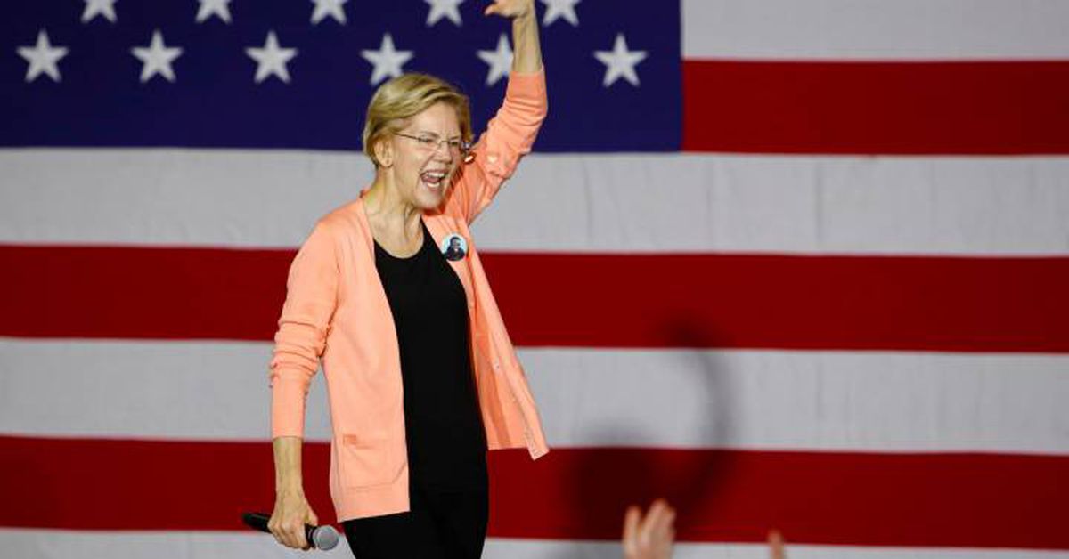 Senadora dos EUA, Elizabeth Warren, apresenta projeto de lei que restringe operações com criptoativos