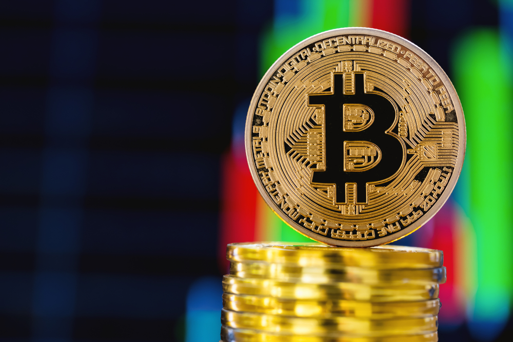 O preço de um  Bitcoin subiu para US$ 21.150. Sua resistência imediata está em US$ 21.350